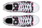 Pink and Black Flowers