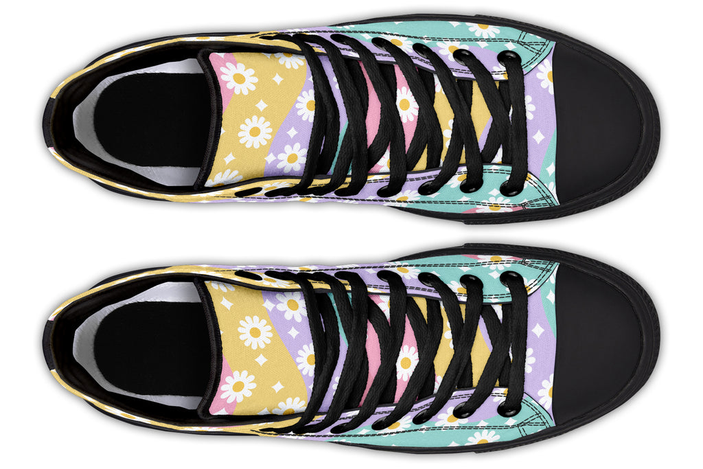 Rainbow Wave Daisies