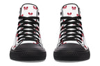 Ribbon Red on White