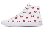 Ribbon Red on White