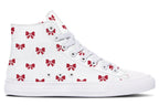 Ribbon Red on White