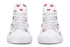 Ribbon Red on White