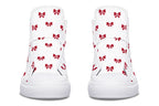 Ribbon Red on White