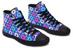 Royal Blue Retro Daisies