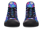 Royal Blue Retro Daisies