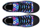 Royal Blue Retro Daisies