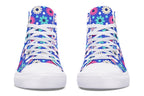 Royal Blue Retro Daisies