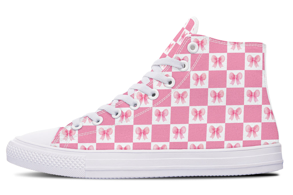 Watercolour Bow Check
