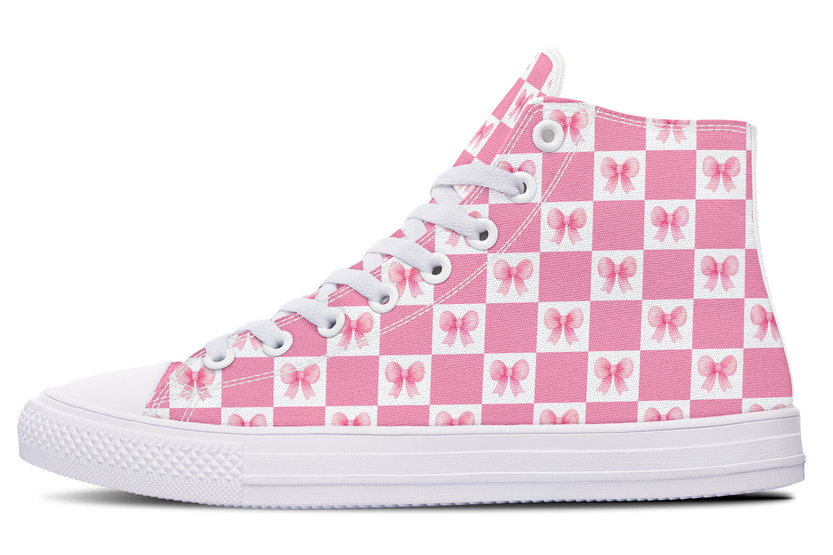 Watercolour Bow Check