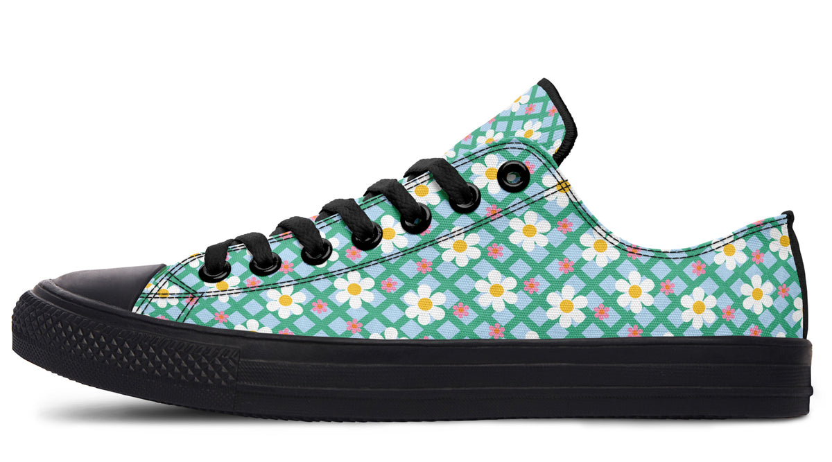 Blue Daisy Lattice
