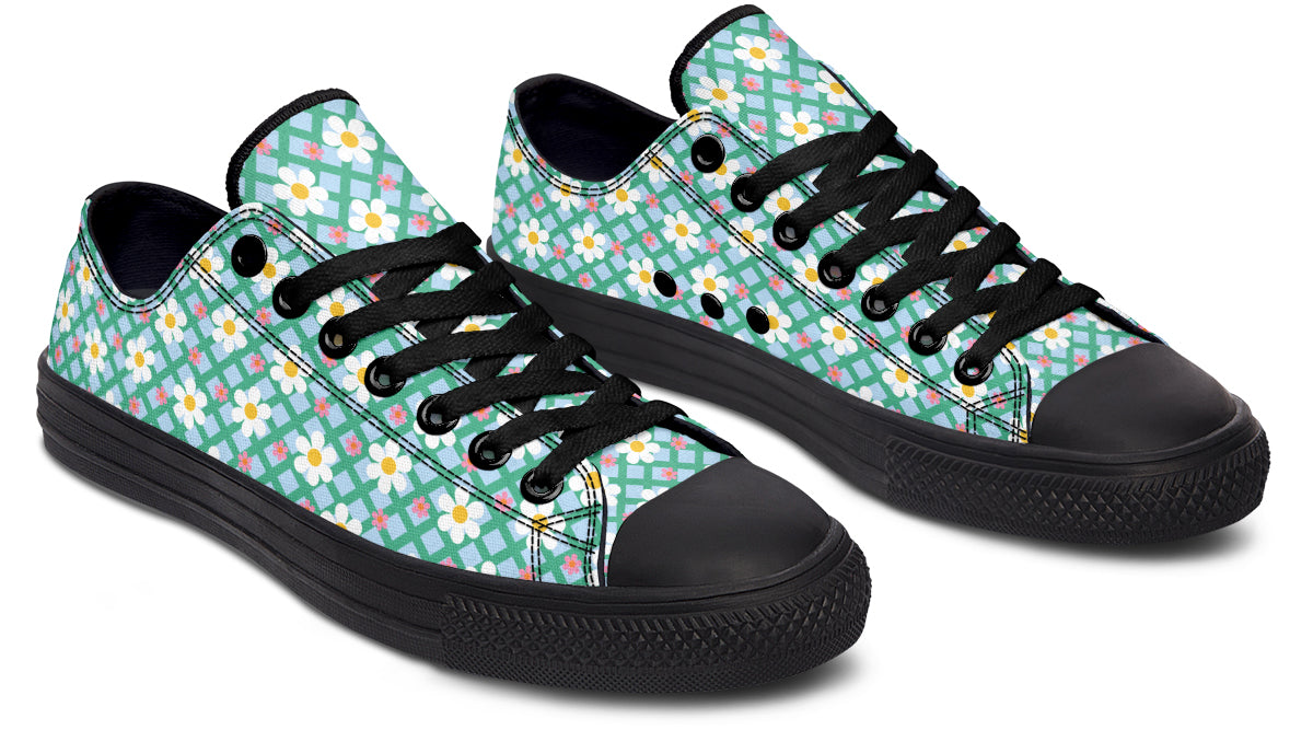 Blue Daisy Lattice