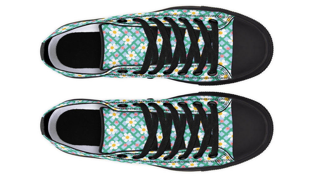 Blue Daisy Lattice
