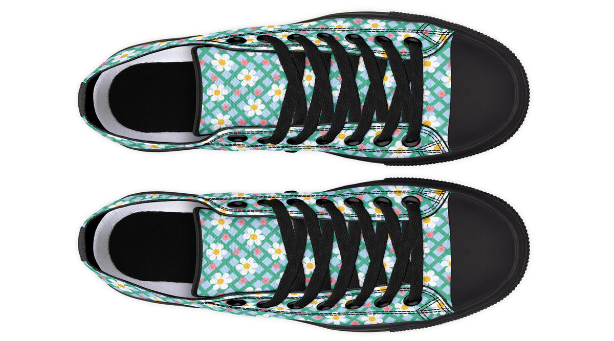 Blue Daisy Lattice