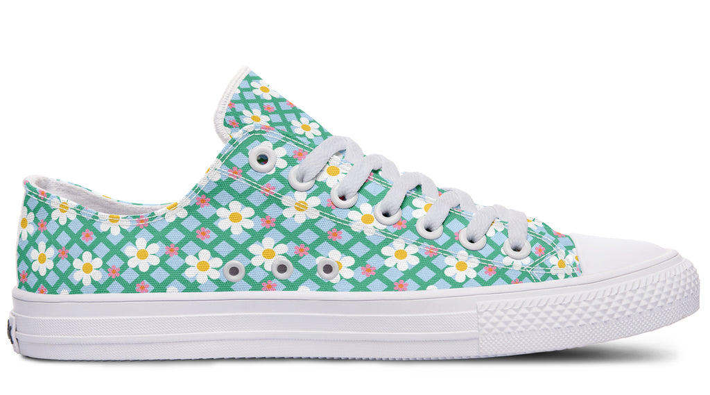 Blue Daisy Lattice