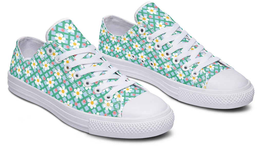 Blue Daisy Lattice