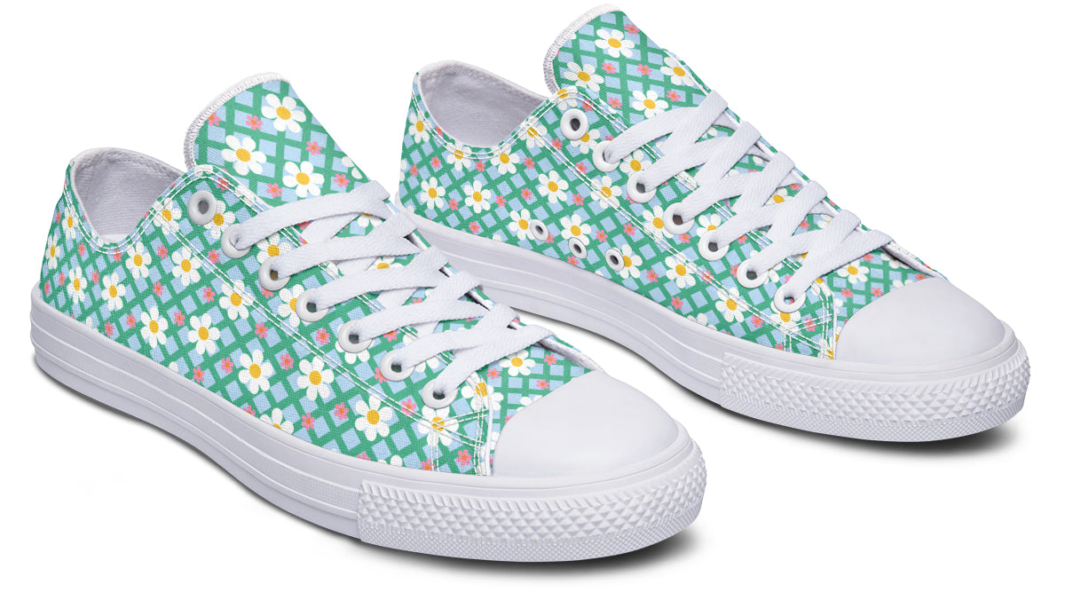 Blue Daisy Lattice
