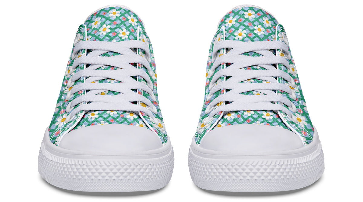 Blue Daisy Lattice