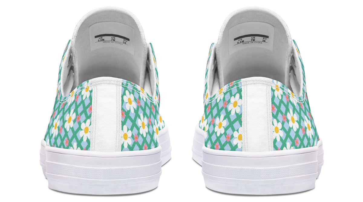 Blue Daisy Lattice