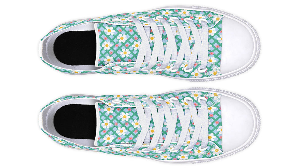 Blue Daisy Lattice