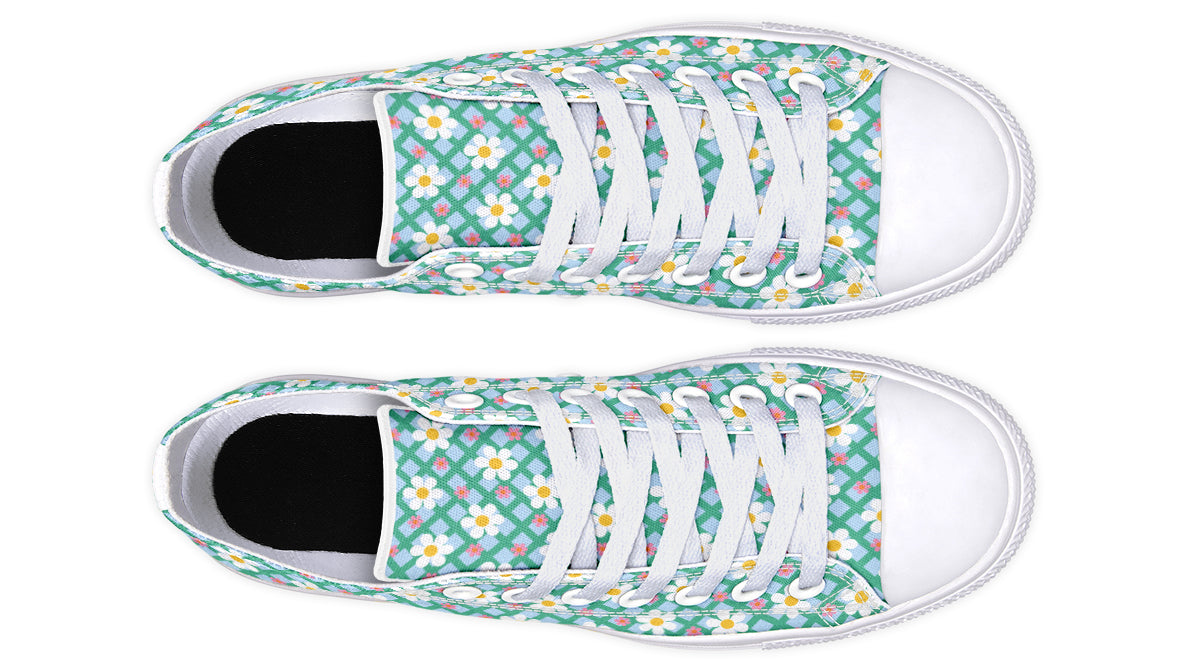 Blue Daisy Lattice