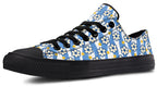 Blue Daisy Stripe