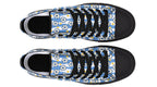 Blue Daisy Stripe