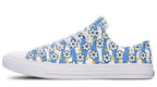 Blue Daisy Stripe