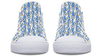 Blue Daisy Stripe