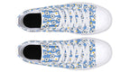 Blue Daisy Stripe