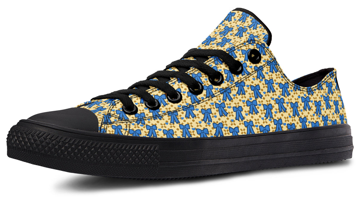 Cobalt Bows on Butter
