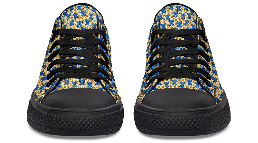 Cobalt Bows on Butter