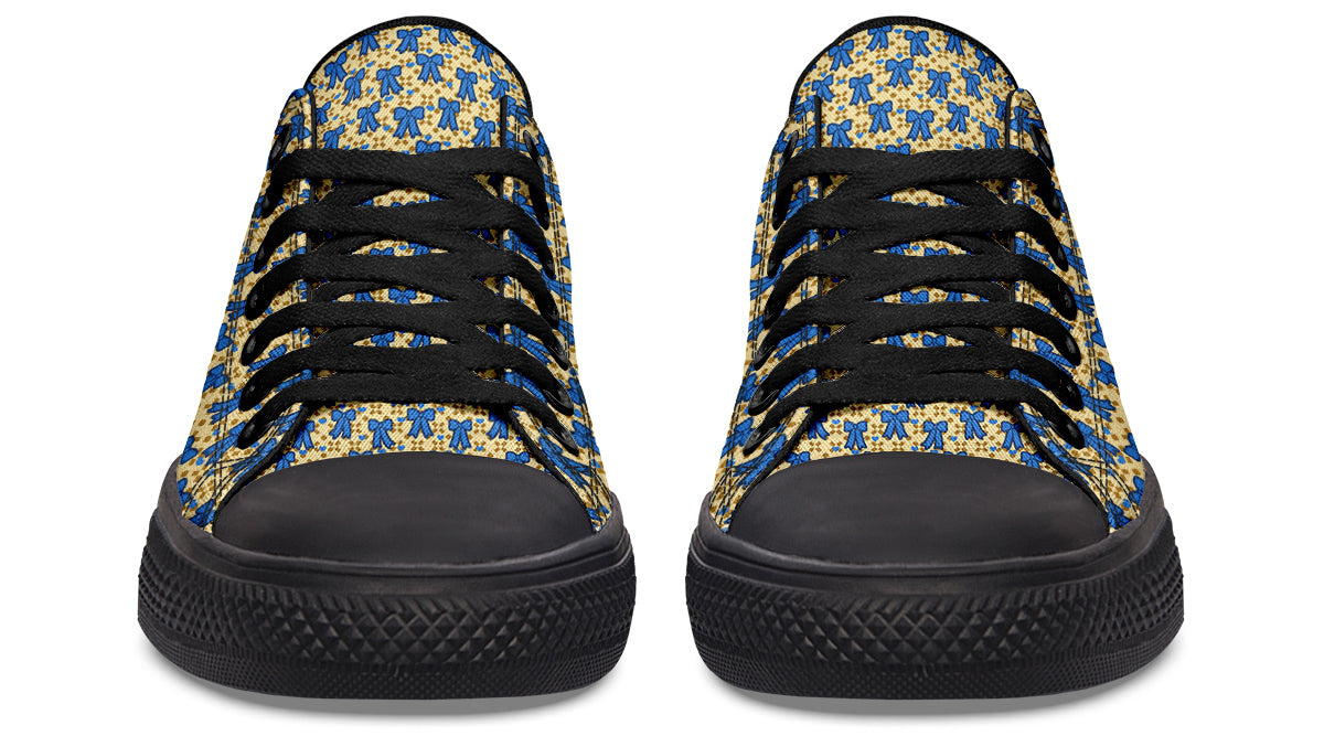 Cobalt Bows on Butter