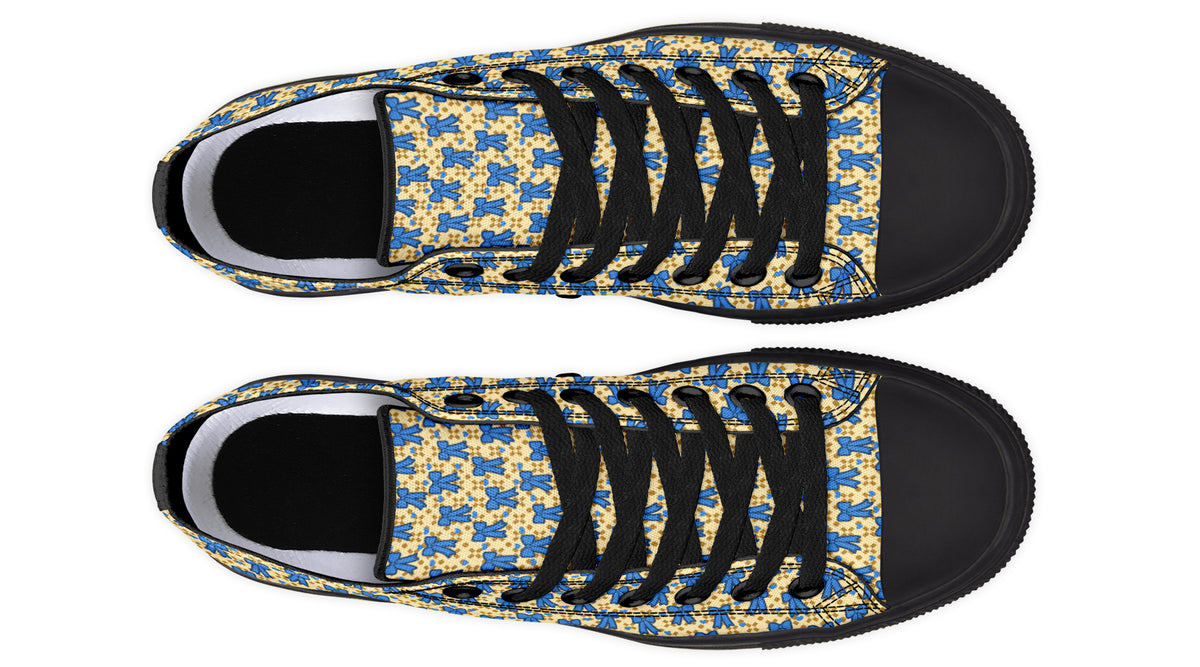 Cobalt Bows on Butter
