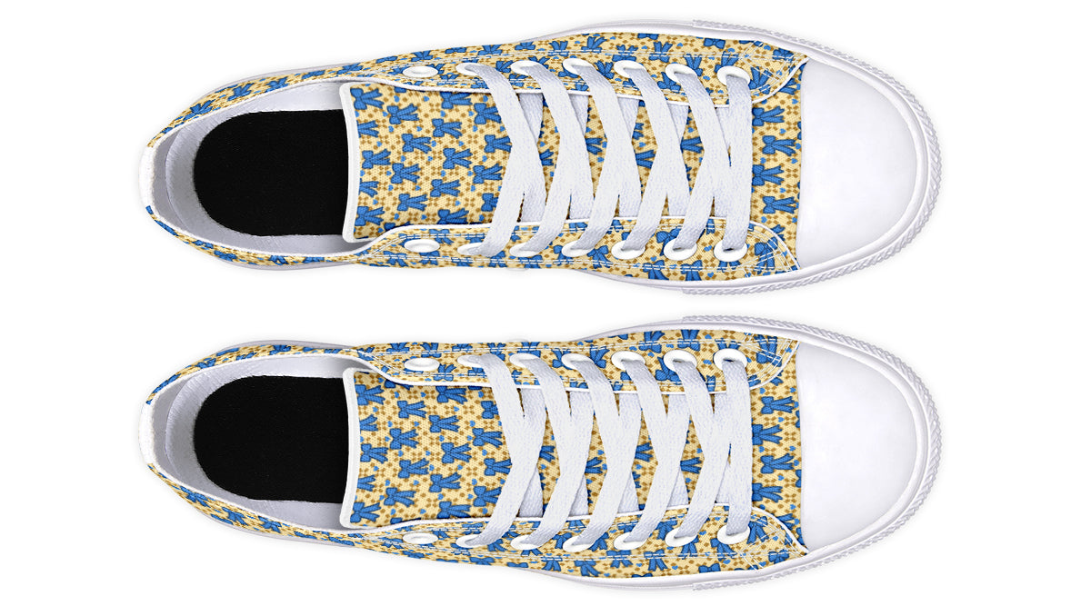Cobalt Bows on Butter