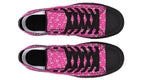 Cream Bows on Hot Pink