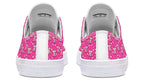Cream Bows on Hot Pink