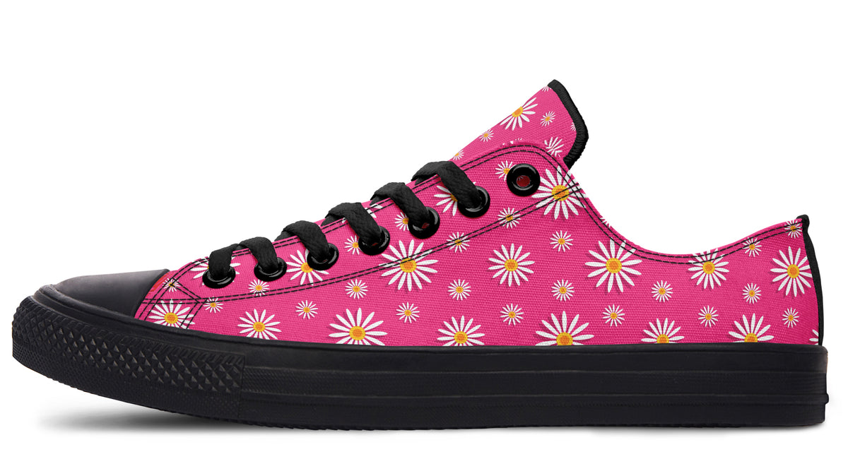 Daisies On Hot Pink