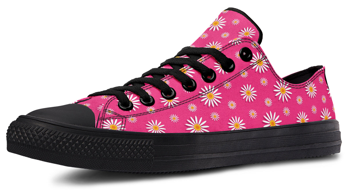 Daisies On Hot Pink