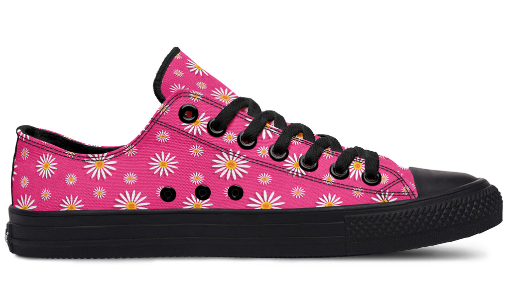 Daisies On Hot Pink