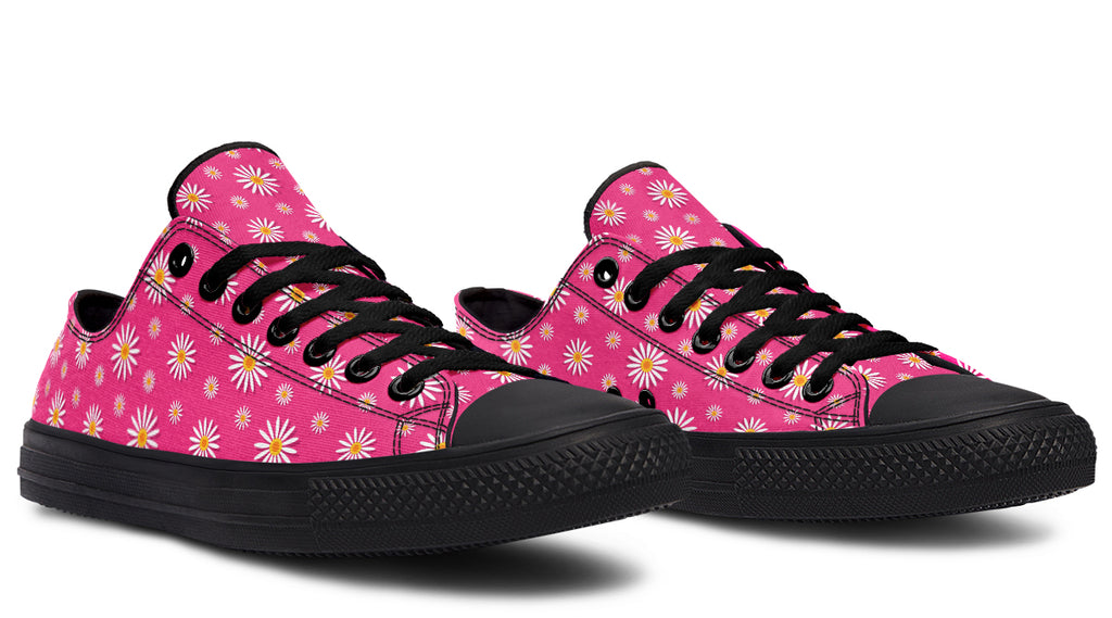 Daisies On Hot Pink
