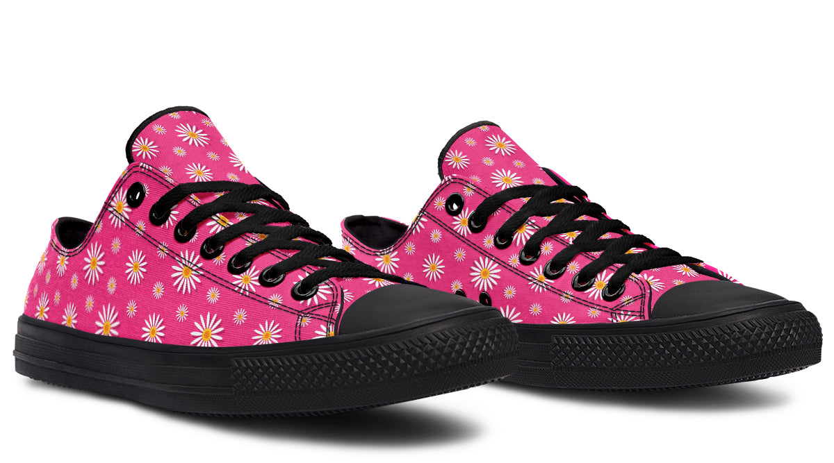 Daisies On Hot Pink