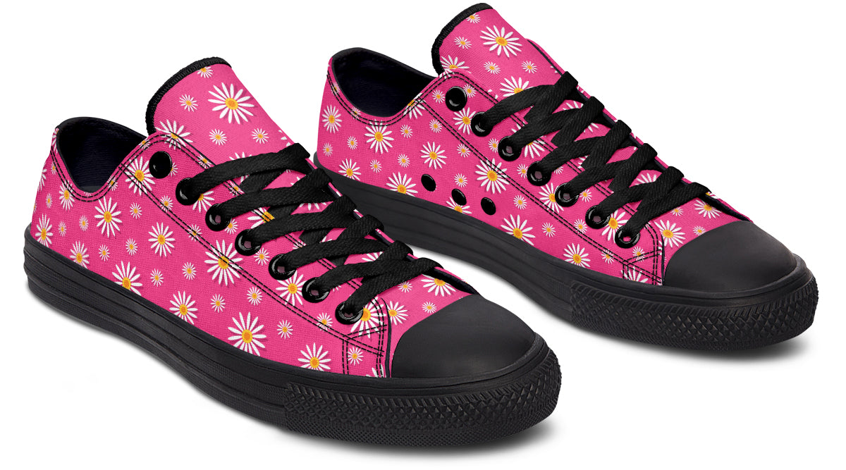Daisies On Hot Pink