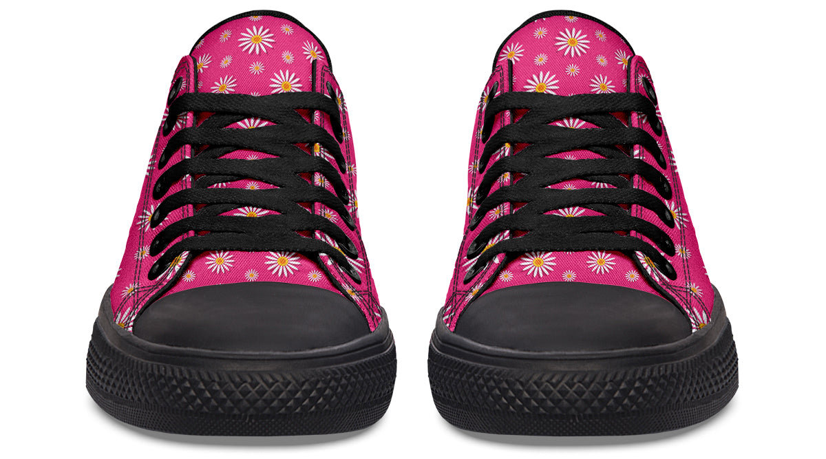 Daisies On Hot Pink