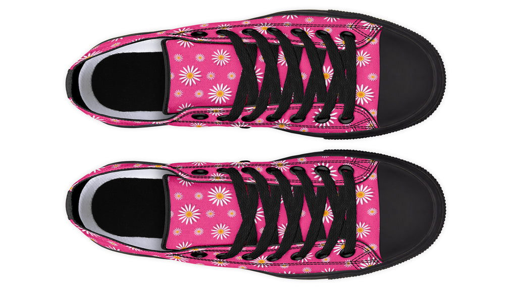 Daisies On Hot Pink