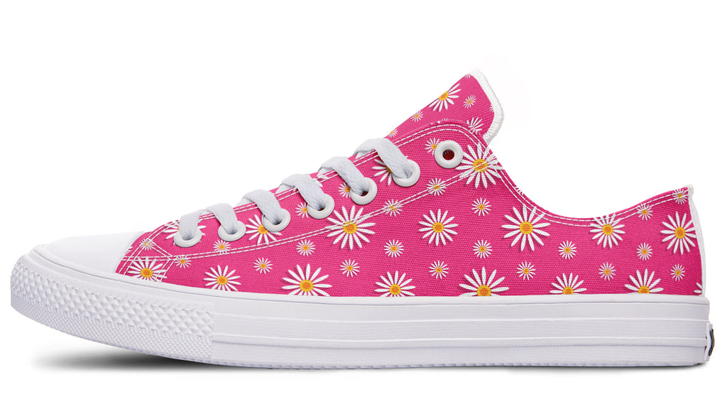 Daisies On Hot Pink