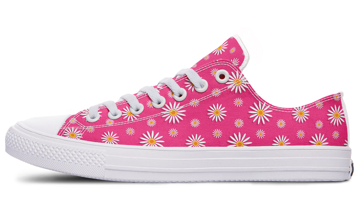 Daisies On Hot Pink