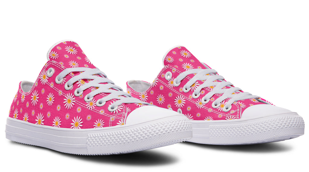 Daisies On Hot Pink