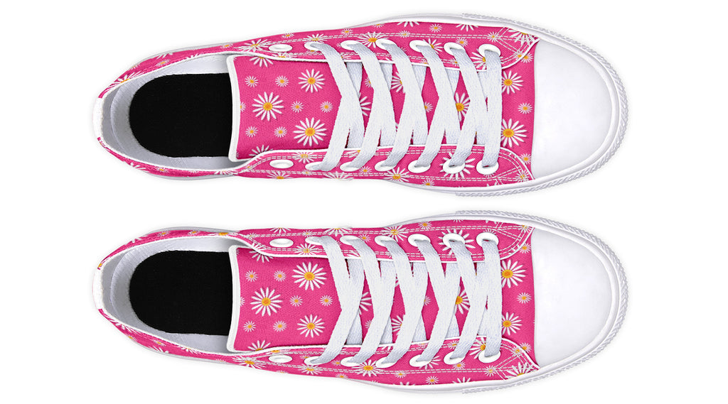Daisies On Hot Pink
