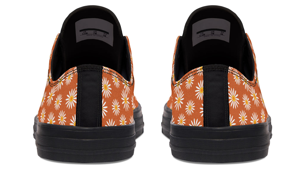 Daisies on Orange