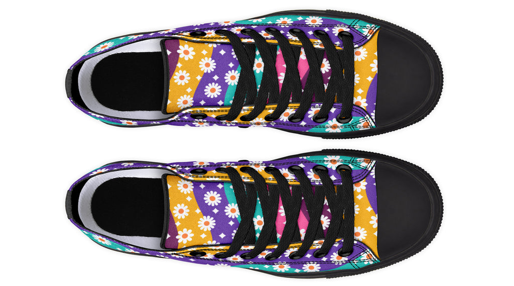 Electric Wave Daisies